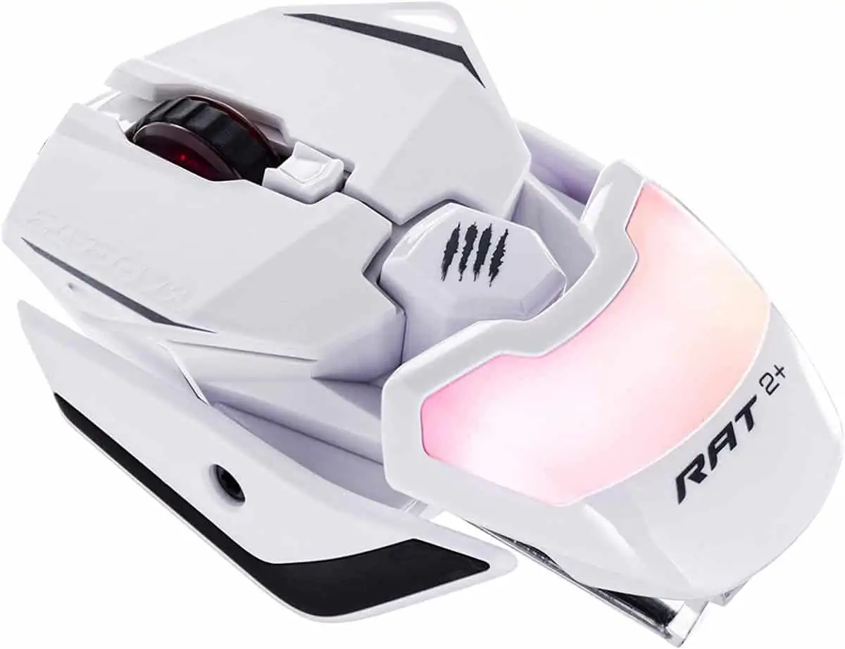 MadCatz R.A.T. 2+ Optical Gaming Maus in weiß für 29,00 € (Amazon o. MediaMarktAbholung) statt 40,00 €