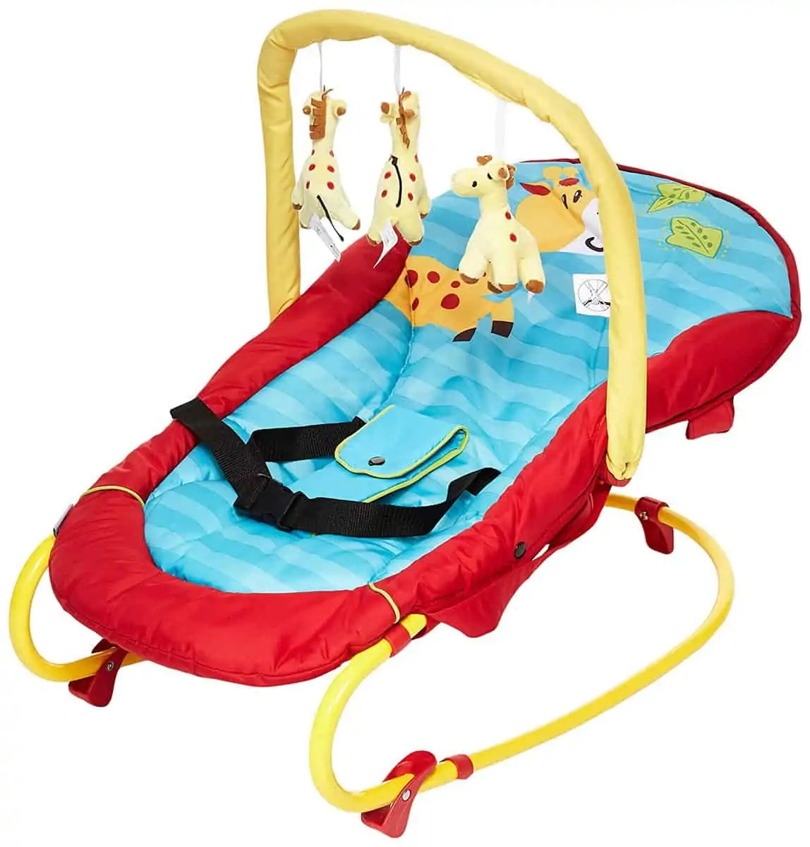 Hauck Babywippe ‚Bungee Deluxe‘ mit Spielbogen für 24,27 € [Prime] statt 32,94 €