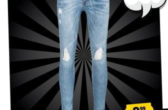 BRAVE SOUL Taylor Skinny Fit Denim Cut Out Herren Jeans e1627626415524