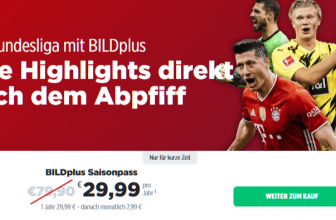 Bundesliga mit BILDplus BILD de