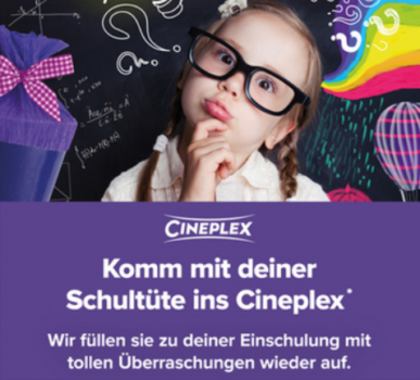 Einschulung Cineplex Gruppe