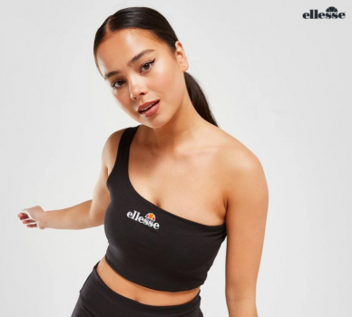 Ellesse One Shoulder Crop Top e1626693603241