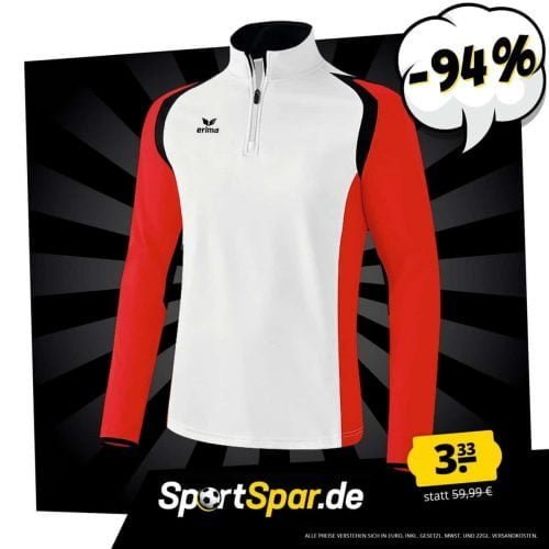 Erima Razor 2.0 Trainings Top Oberteil (Gr. 128 bis 164) für 3,33 € zzgl. 3,95 € Versand