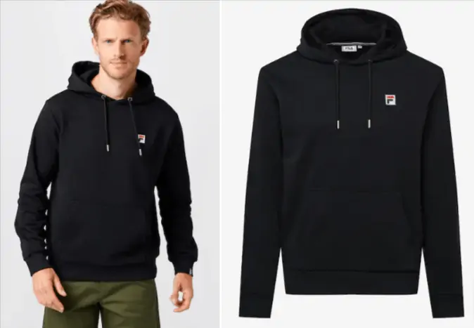 Fila Herren Sweatshirt „Savva“ (S, M, L) in Schwarz für 23,72 € inkl. Versand