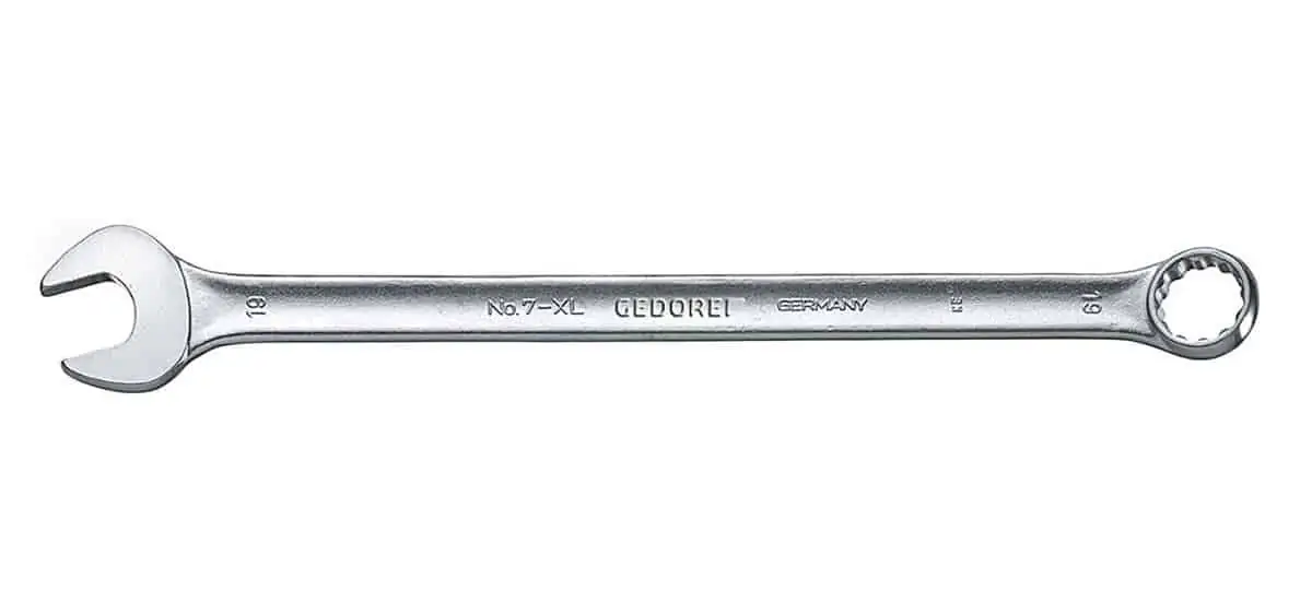 Gedore XL 15mm Ringmaulschlüssel (passend für Fahrradpedale) für 8,23€ [Prime] statt 13,13€
