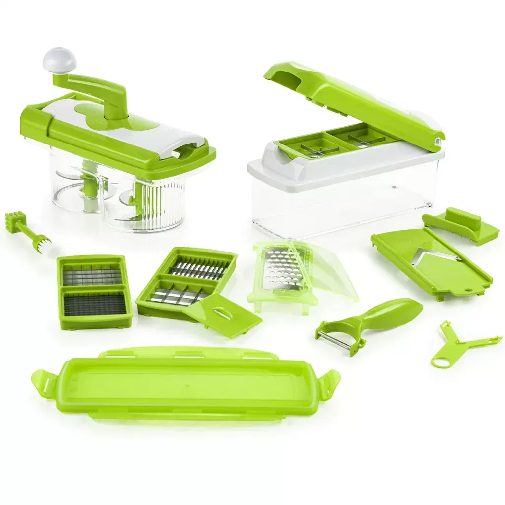 Genius Nicer Dicer Plus Gemueseschneider 21 Teile Kiwi