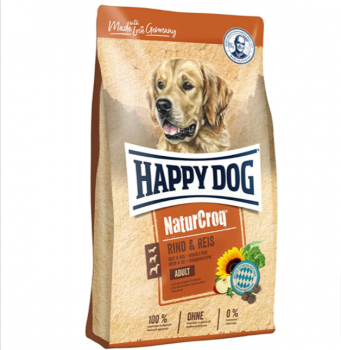 Happy Dog Premium NaturCroq Rind Reis 15 kg Amazon de Haustier