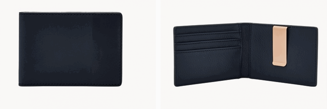 Herren Geldbörse Nev Front Pocket Bifold ML4058406 Fossil