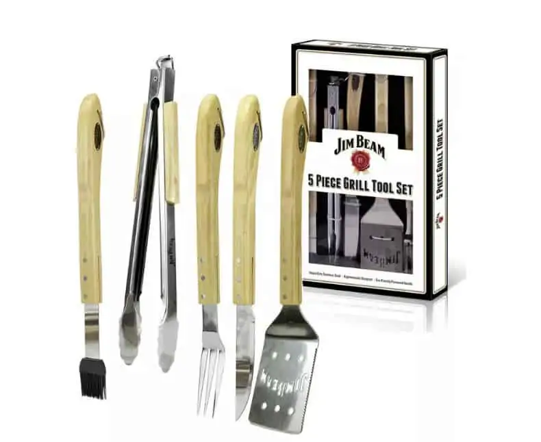 Jim Beam BBQ Grillbesteck (5-teilig) für 32,44 € inkl. Versand statt 45,89 €