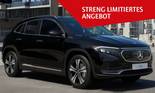 Mercedes-Benz EQA 250 Elektro mit 190 PS ab 451,00 € / Monat + 820,00 € einmalig – LF 0,83 (Privatleasing)