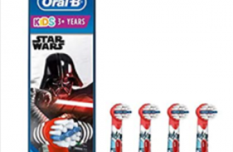 Oral B Kids Star Wars Aufsteckbuersten fuer Kinder ab 3 Jahren 4 Stueck Amazon de Drogerie Koerperpflege