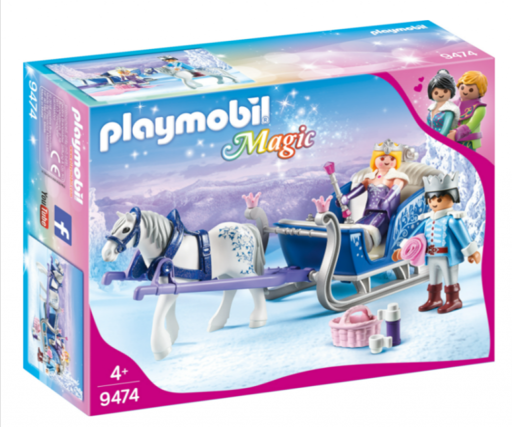 Playmobil Magic 9474 Schlitten Mit Königspaar