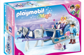 PLAYMOBIL Magic 9474 Schlitten mit Koenigspaar e1627210803148