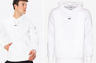 PUMA Sweatshirt Elevate in grau schwarz weiss ABOUT YOU