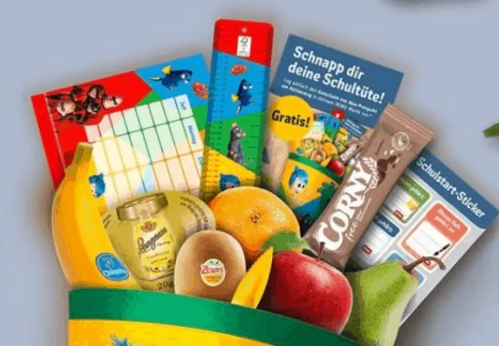 Gratis: Disney Schultüte voller Leckereien (Rewe)