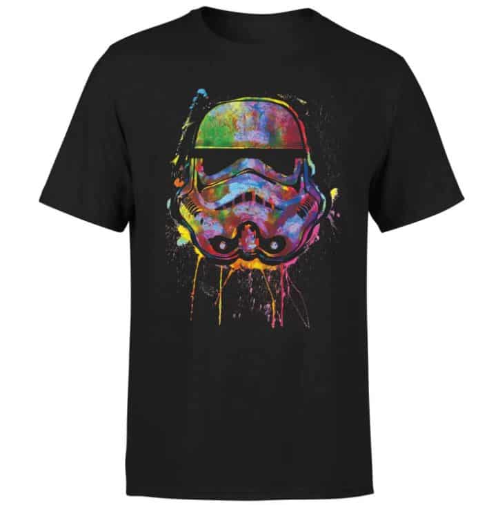 Star Wars Paint Splat Stormtrooper T Shirt 2