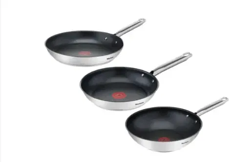 Tefal Ultimum-Set | 2x Bratpfanne, 1x Wok (Gas-, Elektro-, Glaskeramik- und Induktionsherde) für 55,90 € inkl. Versand