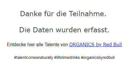 Gratis: Testpaket RB Organics kostenlos bestellen