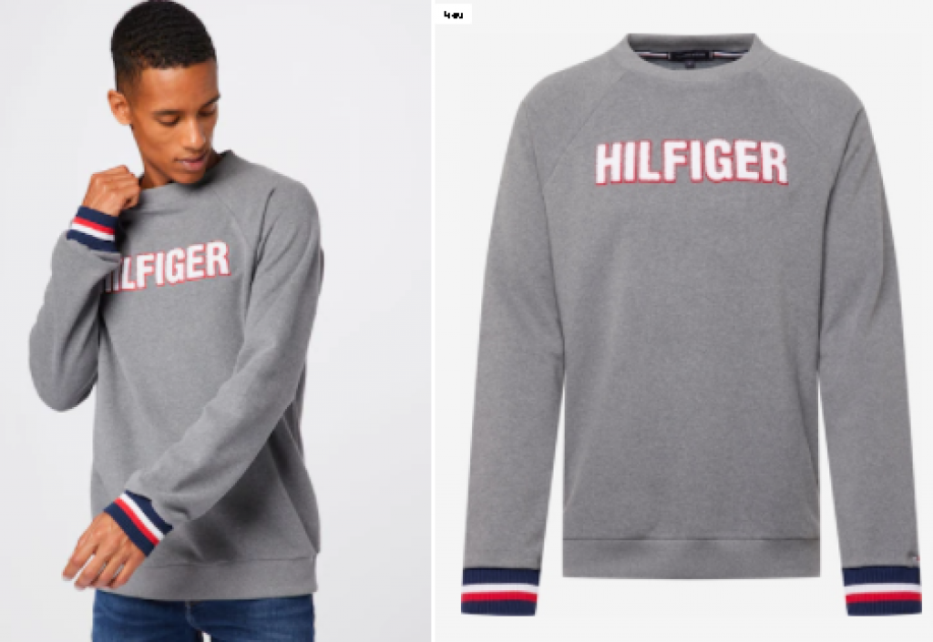 Tommy Hilfiger Underwear Sweatshirt In Navy Grau Rot Weiss About You