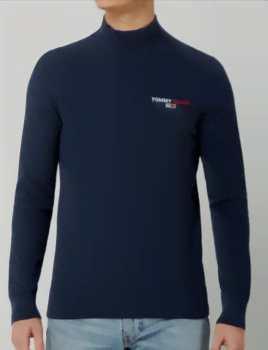 Tommy Jeans Pullover aus Bio Baumwolle