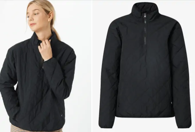 VANS Damen QUILTED V MOCK ANORAK schwarz (XS,S,M) für 29,90 € inkl. Versand (statt 65,00 €)