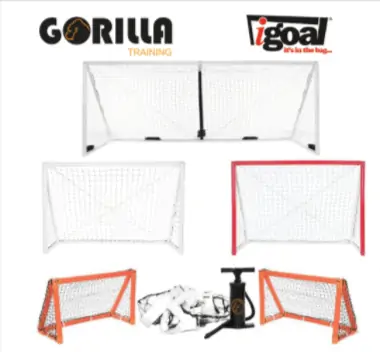 iGoal Aufblasbares Fußballtor inkl. Tasche und Pumpe für 49,95 € inkl. Versand (statt 79 €)