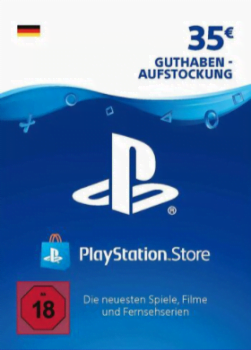 35 E PlayStation Store Guthaben