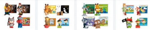 4-er Set Tonie Hörspielfiguren für 34,99 € inkl. Versand