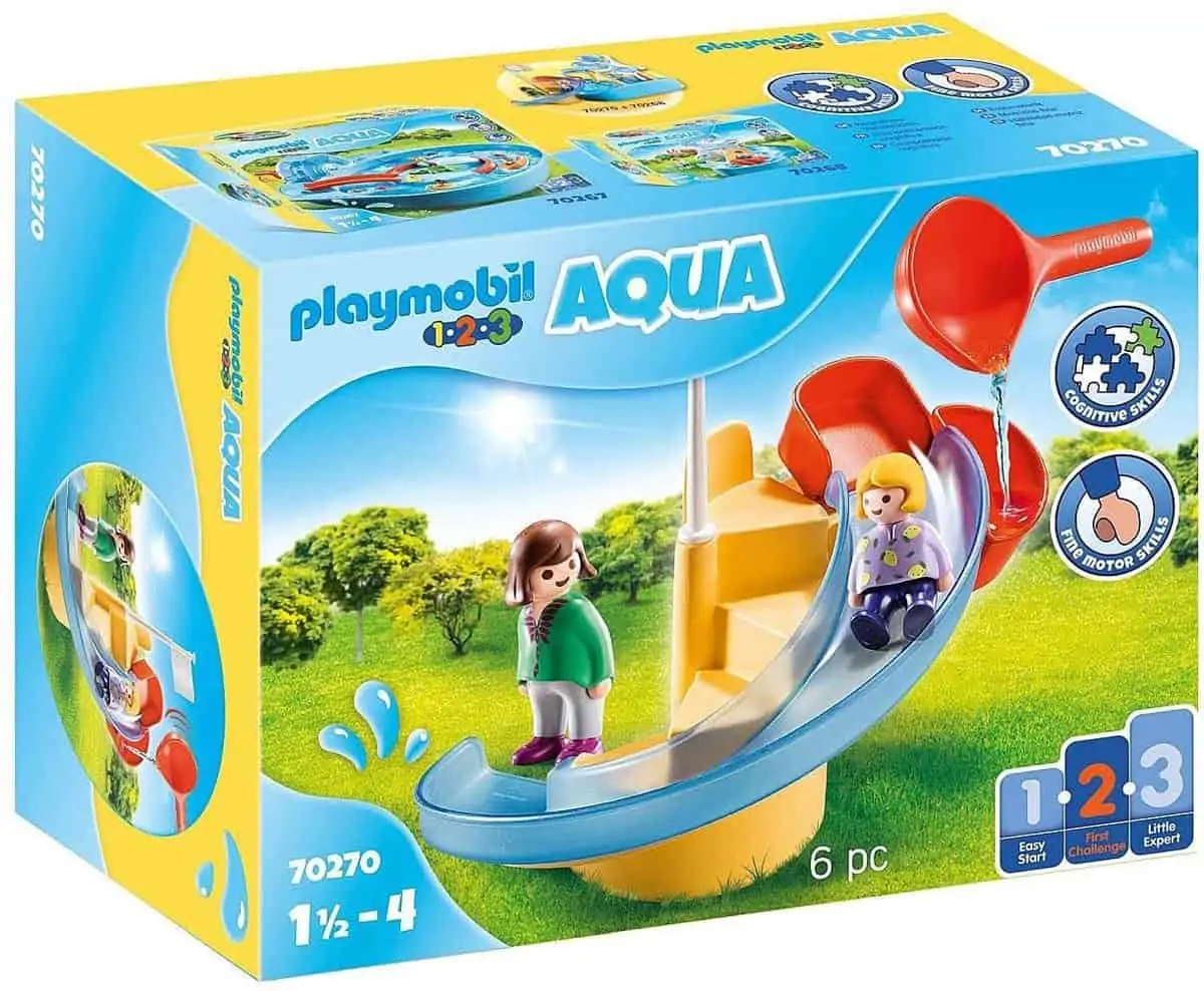 Playmobil 1.2.3 – Aqua Wasserrutsche (70270) für 6,72 € inkl. Prime-Versand (statt 13,83 €)