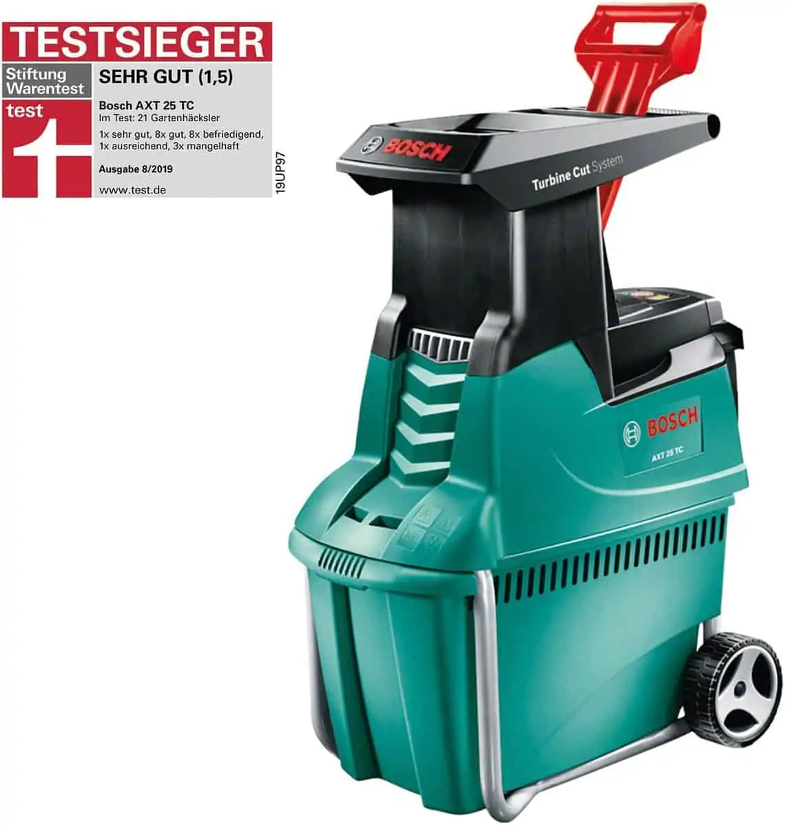 Bosch Häcksler AXT 25 TC für 318,49 € inkl. Versand statt 364,10 €