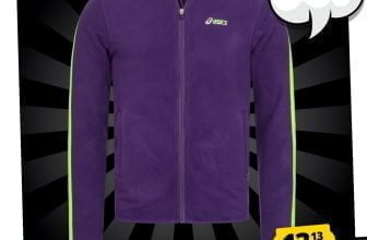 ASICS Full Zip Herren Polar Fleece Jacke e1628058173405