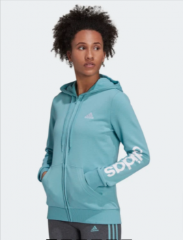 Adidas Essentials Logo Damen Kapuzenjacke e1628247140582