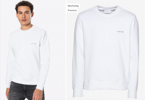 Calvin Klein Herren Sweatshirt e1628966335133