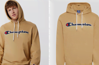 Champion Authentic Athletic Apparel Hoodie in beige ABOUT YOU