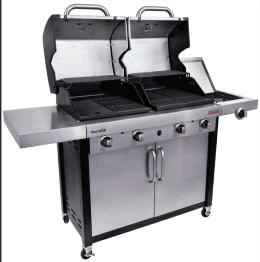 Char Broil Gasgrill Professional 4600 S Silber 5 Brenner