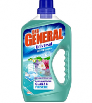 Der General Universal Bergfruehling Allzweckreiniger 1 x 750 ml Universalreiniger fuer hygienische Sauberkeit Amazon de Drogerie Koerperpflege