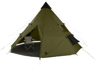 Grand Canyon Tepee 8 Personen Zelt in oliv gruen