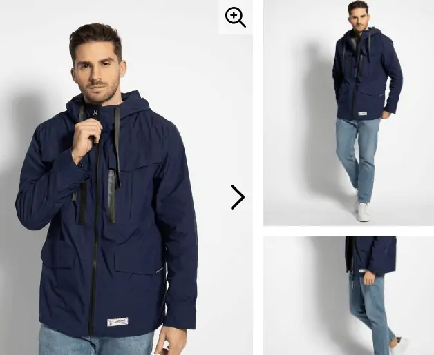 khujo Kapuzenjacke „STEVE“ mit Meshfutter in 3 Farben für je 43,76 € (statt 147,00 €)