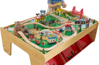 KidKraft 17850 Eisenbahnset und Spieltisch Waterfall Mountain e1627995623907