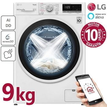 LG F4 VT4W9KG Waschmaschine e1629180295125