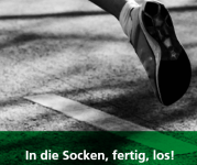 Aok Laufsocken Blau-Weiß Größe 39-42