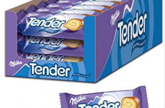 Milka Tender Milch 21 x 37g Biskuit Rolle mit Milchcrèmefüllung und Vollmilchschokolade Amazon de Lebensmittel Getränke