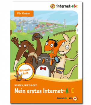 Mitmach Heft fuer Kinder Mein erstes Internet ABC Internet ABC