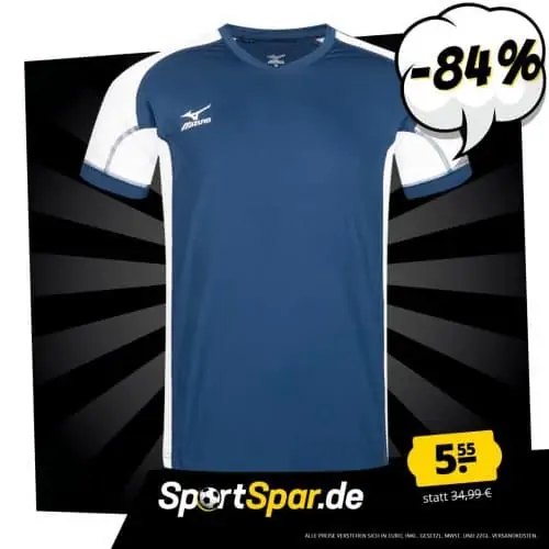 Mizuno Pro Team Atlantic Volleyball Trikot (Gr. M bis XL)  für 5,55 € zzgl. 3,95 Versand