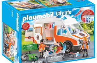 Playmobil City Life Rettungswagen mit Licht und Sound 70049 e1628501575247