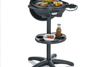 SEVERIN PG 8541 Barbecue Standgrill 2 000W Grillflaeche O 41 cm schwarz Amazon de Garten