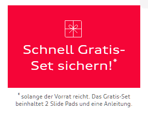 Gratis: Set Slide Pads