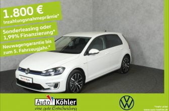 Volkswagen e Golf mit 136 PS e1632735378355