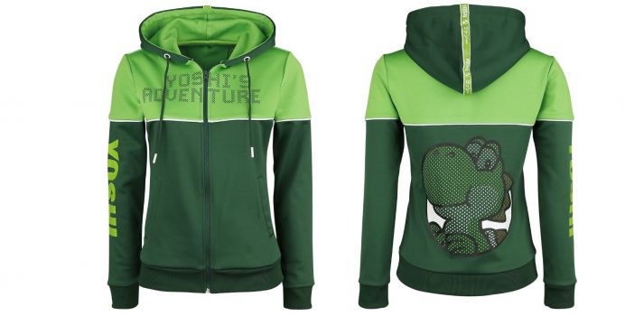 Yoshi s Adventure Damen Kapuzenjacke 2