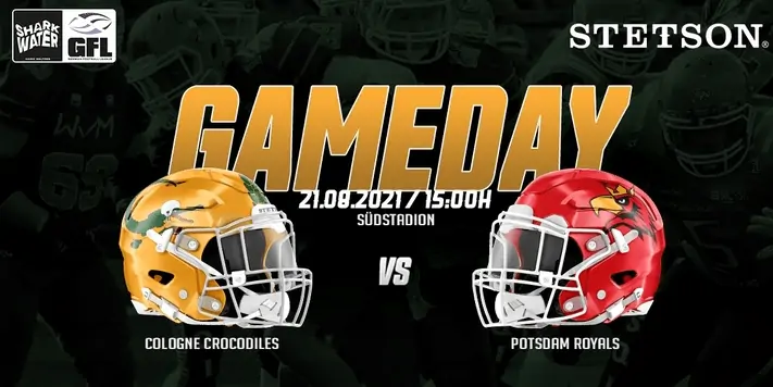 Gratis Eintritt: GFL Gameday 🏈 Cologne Crocodiles vs. Potsdam Royals